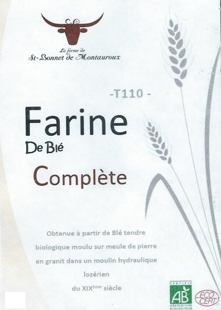 Farine de sarrasin complète (Ferme du commun)